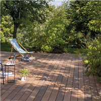 Lame de terrasse en bois composite Atmosphère Nuances Ipé - 138 MM x 23,00 MM - longueur 4,00 M