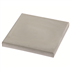 Chapeau de pilier plat en béton lisse Fabemi - 40,0 CM x 40,0 CM - ép. 4,50 CM - Gris