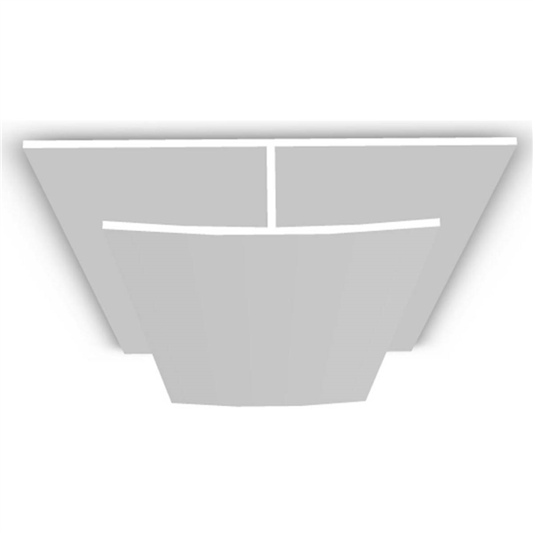 L74 BLANC LISSE EN U            4M