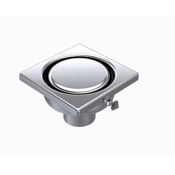SIPHON 100X100 SORTIE VERT 40 MM 1040FB