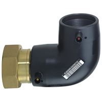 COUDE TRS. 90 PE PN16 ECR. PRIS. D25X3/4