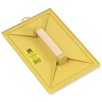 Taloche rectangulaire en ABS jaune 28 x 41 cm - Mob Mondelin