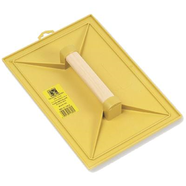 Taloche rectangulaire en ABS jaune 28 x 41 cm - Mob Mondelin