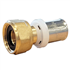 Raccord multicouche à sertir avec écrou tournant pour tubes multicouches XR - Ø16 x 1/2"
