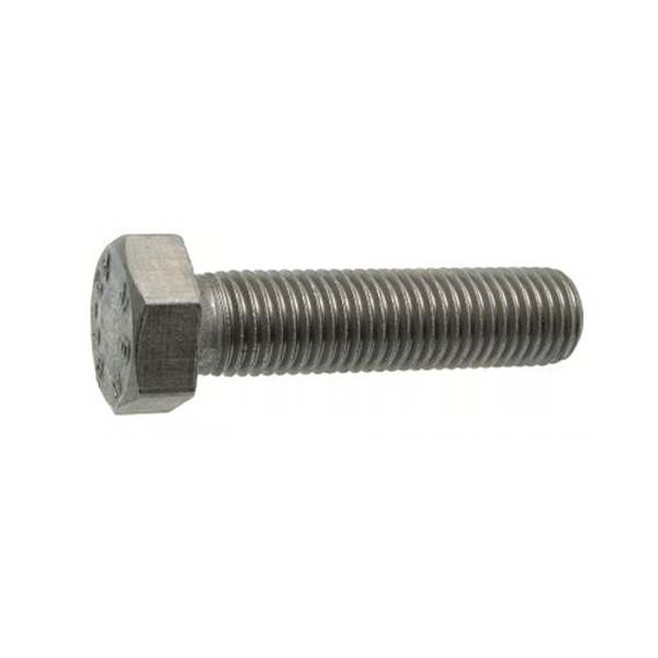 Vis à métaux tête hexagonale filetage total - Inox A2 DIN 933 - M8x80 - Boîte de 100