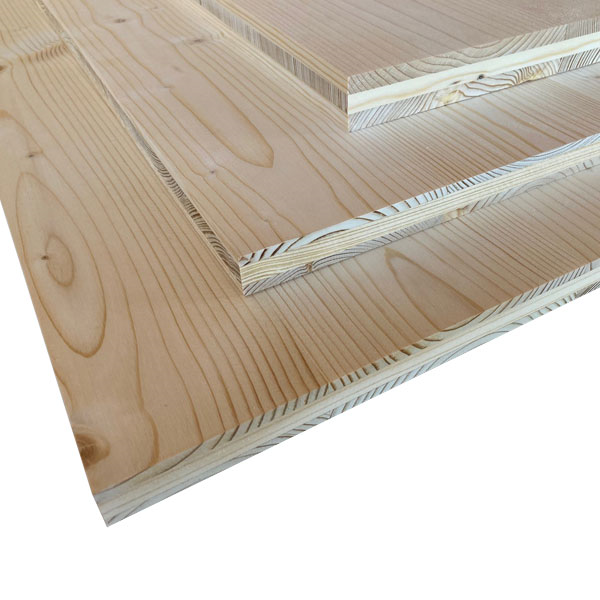 Panneau bois massif 3 plis en Épicéa B/C+ - 5000 x 2050 mm - ép. 19,00 MM