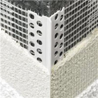 Cornière d'angle avec repère d'épaisseur d'enduit - 100 x 150 mm - 6 mm - longueur 2,50 m