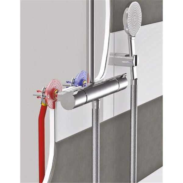 Module de raccordement - robinetterie bain-douche à glissement PER