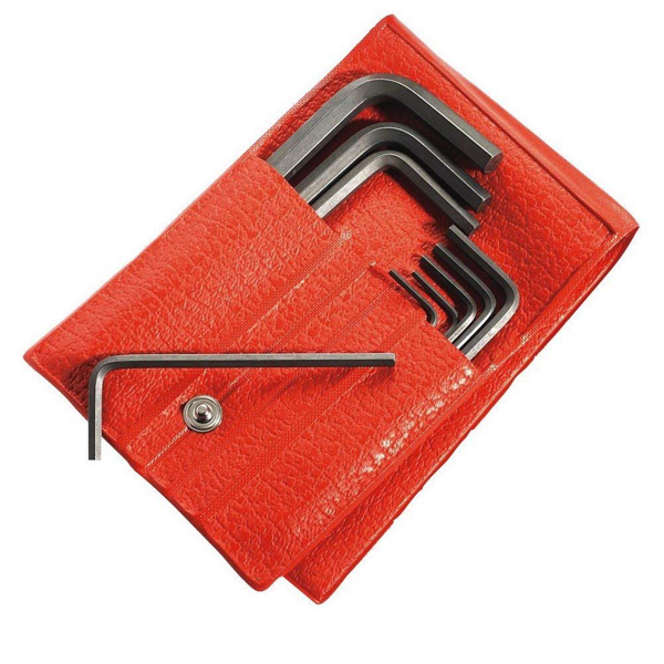 Jeux de 13 clés mâles Facom 6 pans en trousse de 3 à 19 mm