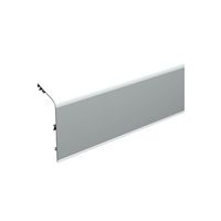 Bandeau en aluminium simple voie longueur 3.0 mètres