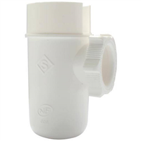 Siphon NF auto-étanche avec déflecteur pour groupe de sécurité standard