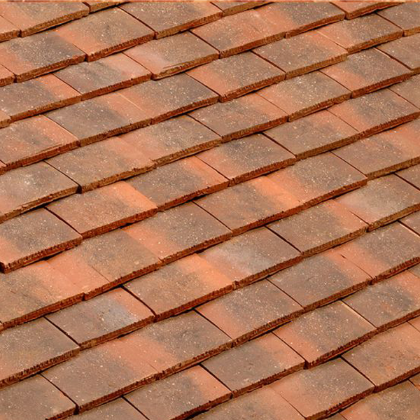 Tuile plate en terre cuite spéciale rénovation - Restauration 16x27 Aubois Edilians -