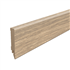 Plinthe MDF pour parquet stratifié Egger - Hauteur 80 mm - Ép.14 mm - Longueur 2,40 m - Chêne Padua Gris