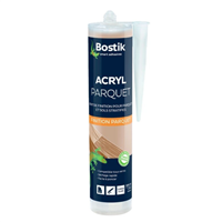 Mastic acrylique joint finition parquets sols stratifiés - Bostik - Chêne clair - Cartouche 300ml