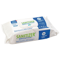 Lingette désinfectante Sanitizer pour mains et surfaces - paquet de 80 lingettes