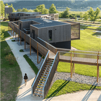 Bardage bois NEW AGE Douglas profil Linéa massif poncé saturateur pré-grisé Sivalbp - Irisé 21x125 mm L.4 M