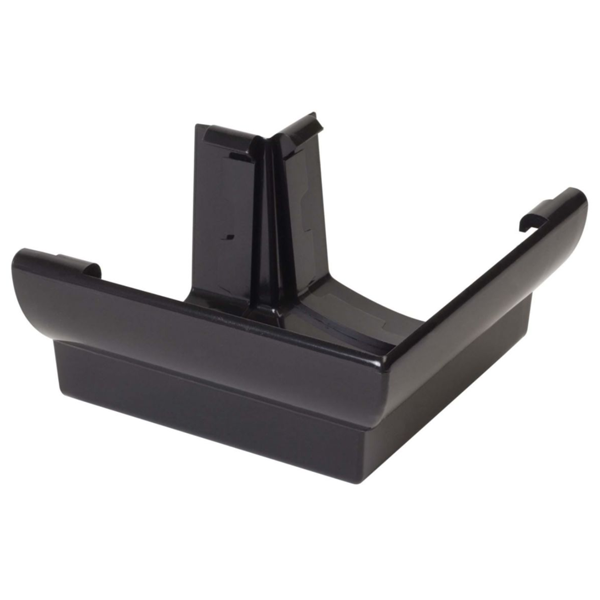 Angle extérieur Nicoll pour gouttière - Angle 90° - Longueur 169 mm - À coller - Techtan - Gris anthracite