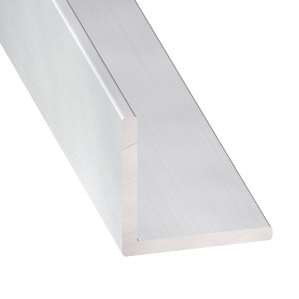 Cornière égale - Aluminium anodisé incolore - 15 x 15 mm - épaisseur 1.5 mm - longueur 1 m CQFD 2008-5321