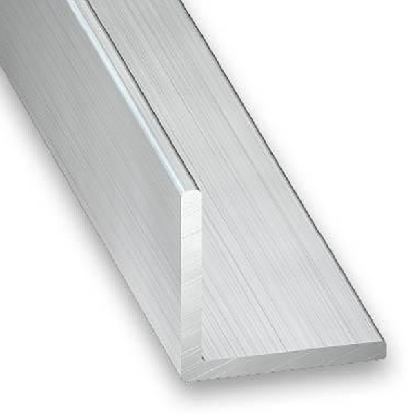 Cornière égale - Aluminium brut - 40 x 40 mm - épaisseur 1.5 m - longueur 1 m CQFD 2005-5226