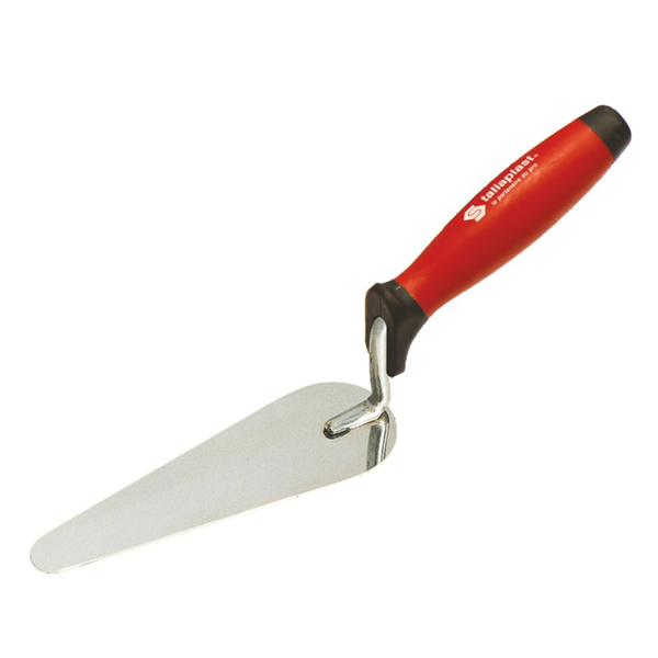 Truelle langue de chat Taliaplast longueur 14cm acier inoxydable manche bi-matière Taliaplast