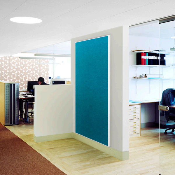 Support de fixation pour panneau acoustique mural - Connect One - Longueur 50 cm - Lot de 2 pièces