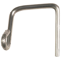 Crochet F6 Faîtière 1/2 Ronde petit moule à emboitement CRP700 Edilians - Boîte de 100 pièces