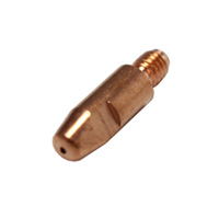 Tube contact Cu M6 diamètre fil acier 1.0 mm pour torche Binzel MB 24 MB 25 MB36 - boîte de 10