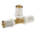 Raccord multicouche té égal à sertir pour tubes multicouches XR Ø16