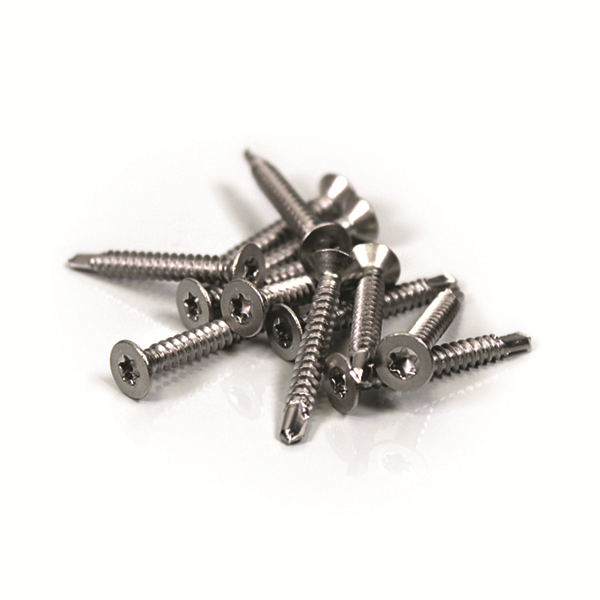 Vis pour bardage Weo en pose verticale - Inox A2 Tête fraisée - 4,2 MM x 32,0 MM - Boîte de 200 avec embout de vissage T20