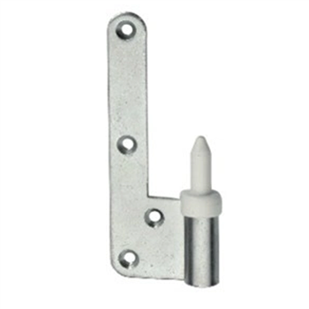 Paumelle lame mâle en L pour huisserie bois BCP NF Gauche