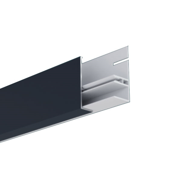 Profilé d'angle extérieur et intérieur pour bardage PVC Claircel Premium - 50 x 15 mm - Longueur 3 m - Anthracite