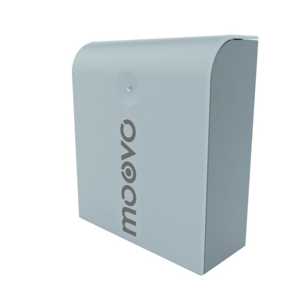 Panneau solaire pour moteur de portail Moovo avec caisson batterie 12 V