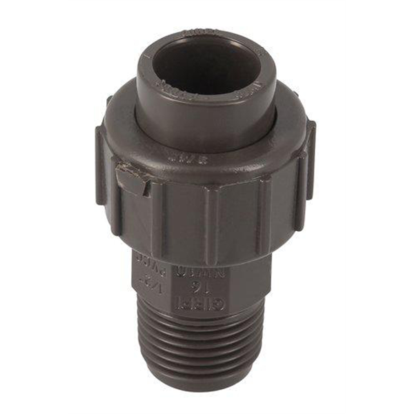 Hta union 3 pieces d16x1/2" fm