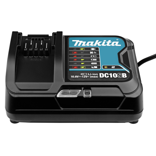 Chargeur rapide Li-Ion 12V max CXT pour batteries Makita - DC10SB