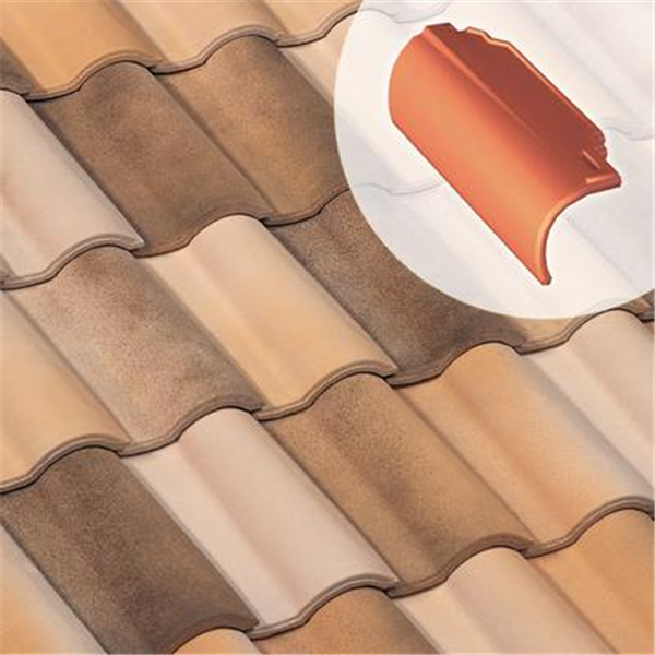 Tuile de rive ronde gauche - Gallo Romane - Valmagne beige