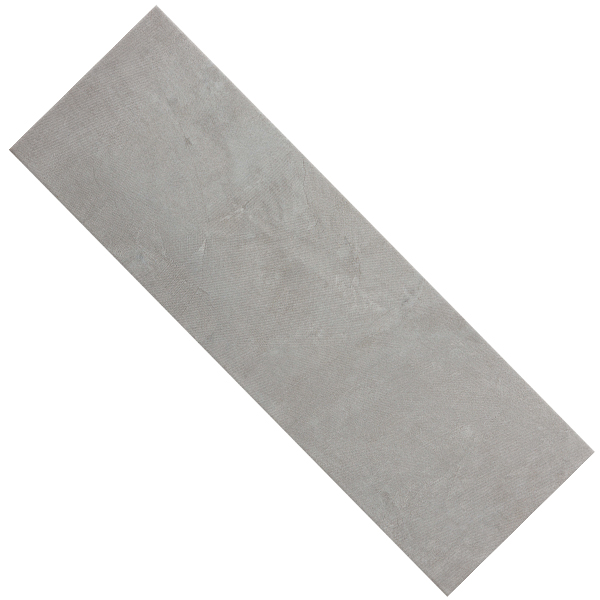 Faïence murale effet béton gratté - SOUL - Gris - 20 CMx60 CM ép.8,5 MM