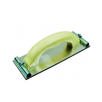 Cale à poncer plate métal ErgoMust Easy Lock pour placoplâtre - Theard - 8,3 x 23 cm