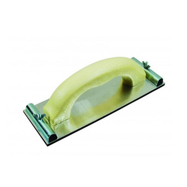 Cale à poncer plate métal ErgoMust Easy Lock pour placoplâtre - Theard - 8,3 x 23 cm