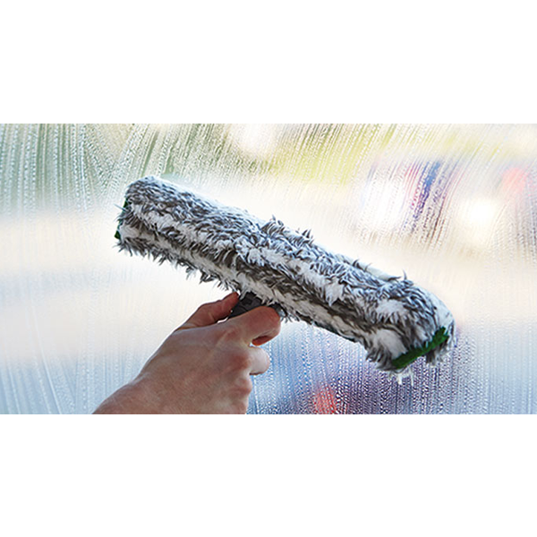 Support mouilleur pour nettoyage vitres - UniTec Unger - Longueur 45 cm - Plastique léger vert