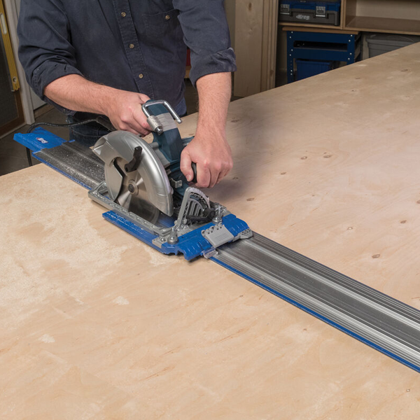 Rail de guidage universel pour scie circulaire Kreg KMA2700 Accu-Cut - découpe jusqu'à 127 cm
