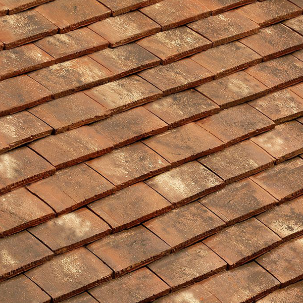 Tuile plate en terre cuite spéciale rénovation - Restauration 16x27 Aubois Edilians -