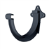 Crochet de gouttière demi-ronde MEP GD25 de développé de 25 cm - PVC Anthracite