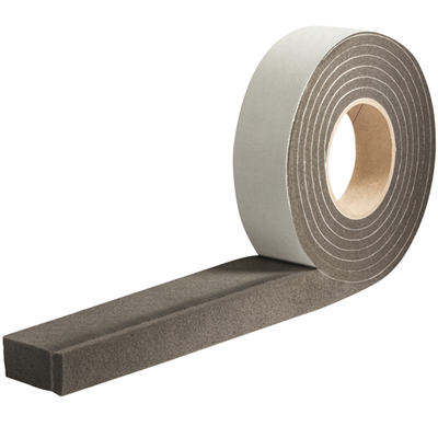 Joint d'étanchéité à l'eau et à l'air Compriband Tramico Ultim'Air pour combler un jeu de 4 à 11 mm - 25 mm x 6 m