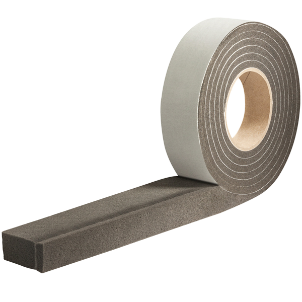 Joint d'étanchéité à l'eau et à l'air Compriband Tramico Ultim'Air pour combler un jeu de 4 à 11 mm - 25 mm x 6 m