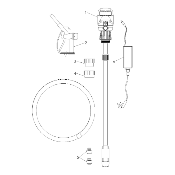 Pompe électrique AdBlue Renson 12V et 230V pour fût et IBC - 13L/min
