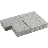 Pavé béton décoratif vieilli - Maubec - 3 formats 15 x 15 cm - 15 x 22.5 cm - 22.5 x 30 cm - Gris nuancé
