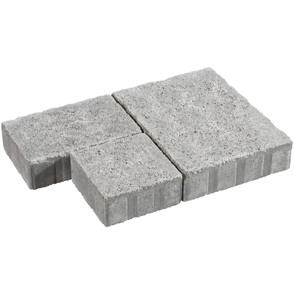 Pavé béton décoratif vieilli - Maubec - 3 formats 15 x 15 cm - 15 x 22.5 cm - 22.5 x 30 cm - Gris nuancé