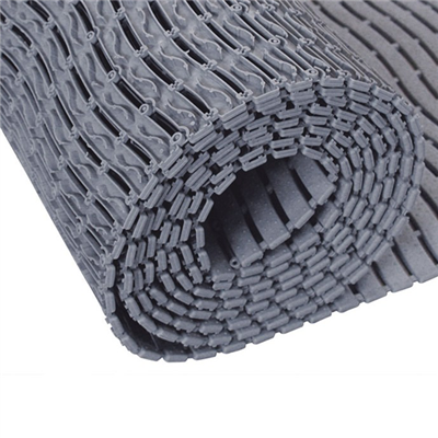 Caillebotis sanitaire polyéthylène et EVA - usage en milieux humides - 60 x 100 cm - Gris