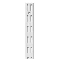 Crémaillère double blanche - pas de 32 mm - longueur 1400 mm