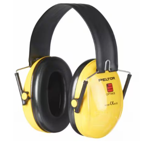 Casque antibruit pliable 3M PELTOR Optime I 27dB - coloris jaune